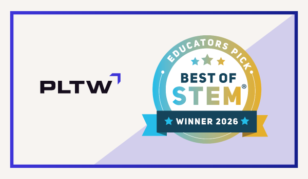 Project Lead The Way Wins Two 'Educators Pick Best of STEM® 2026' Awards
