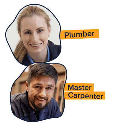 Plumber and Master Carpenter careers