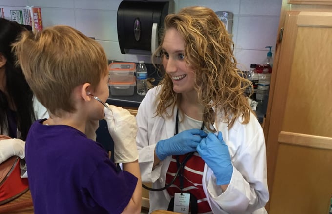 Sharing Biomedical Science With Future Professionals