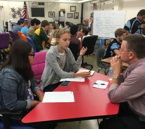 Speed Networking, PLTW Style