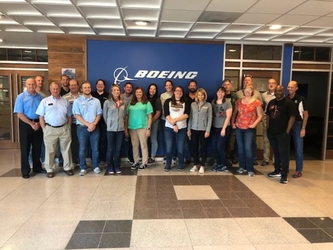 Teachers Get First Look at Iconic Aerospace Company
