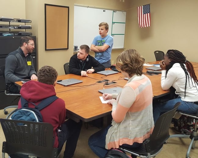PLTW Computer Science Students Solve Real Issues