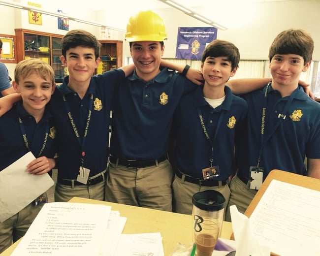 PLTW Supports Louisiana State Champion RoboWolves