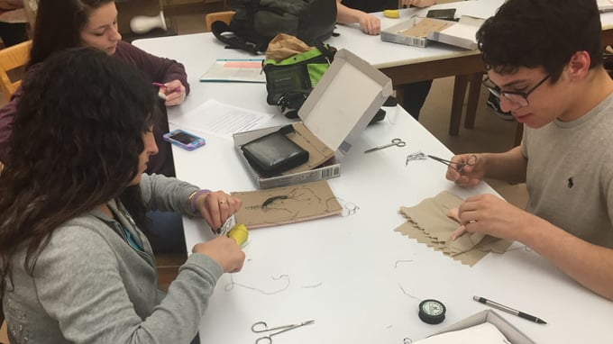 PLTW Keeps Students in Stitches