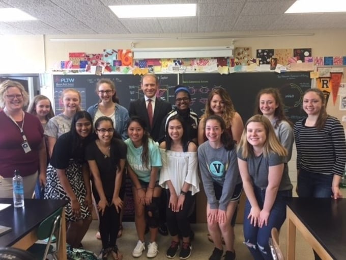 New York Kids See Connections in Classroom & Career