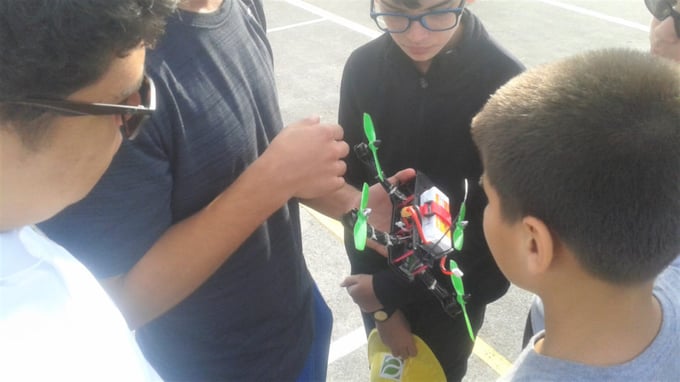 Students’ Imaginations Take Flight with Drones