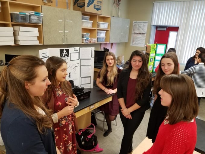 Increased Female Enrollment in STEM Pathways