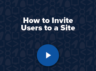 How-To: Invite User to a Site
