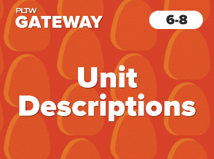 PLTW Gateway Unit Descriptions