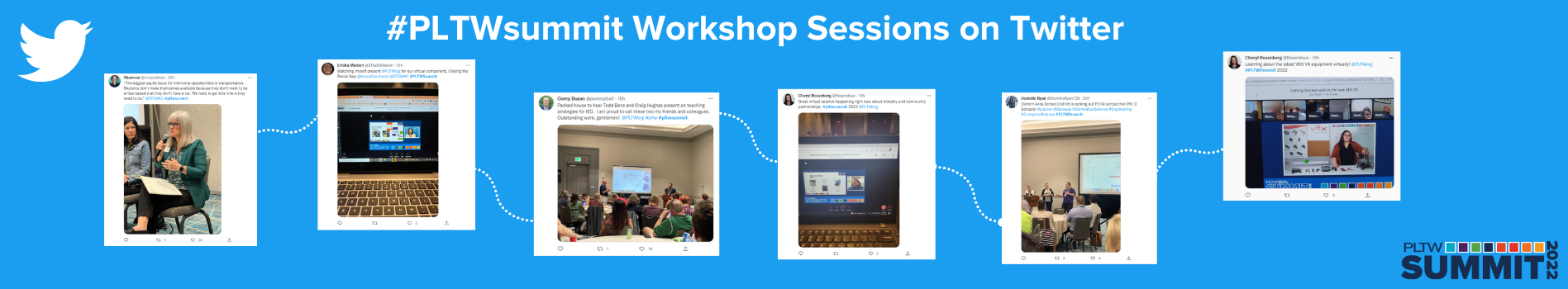 #PLTWsummit Workship Sessions on Twitter