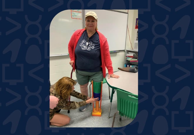 Middle School STEM Class Creates Prosthetic Leg for Former… | PLTW